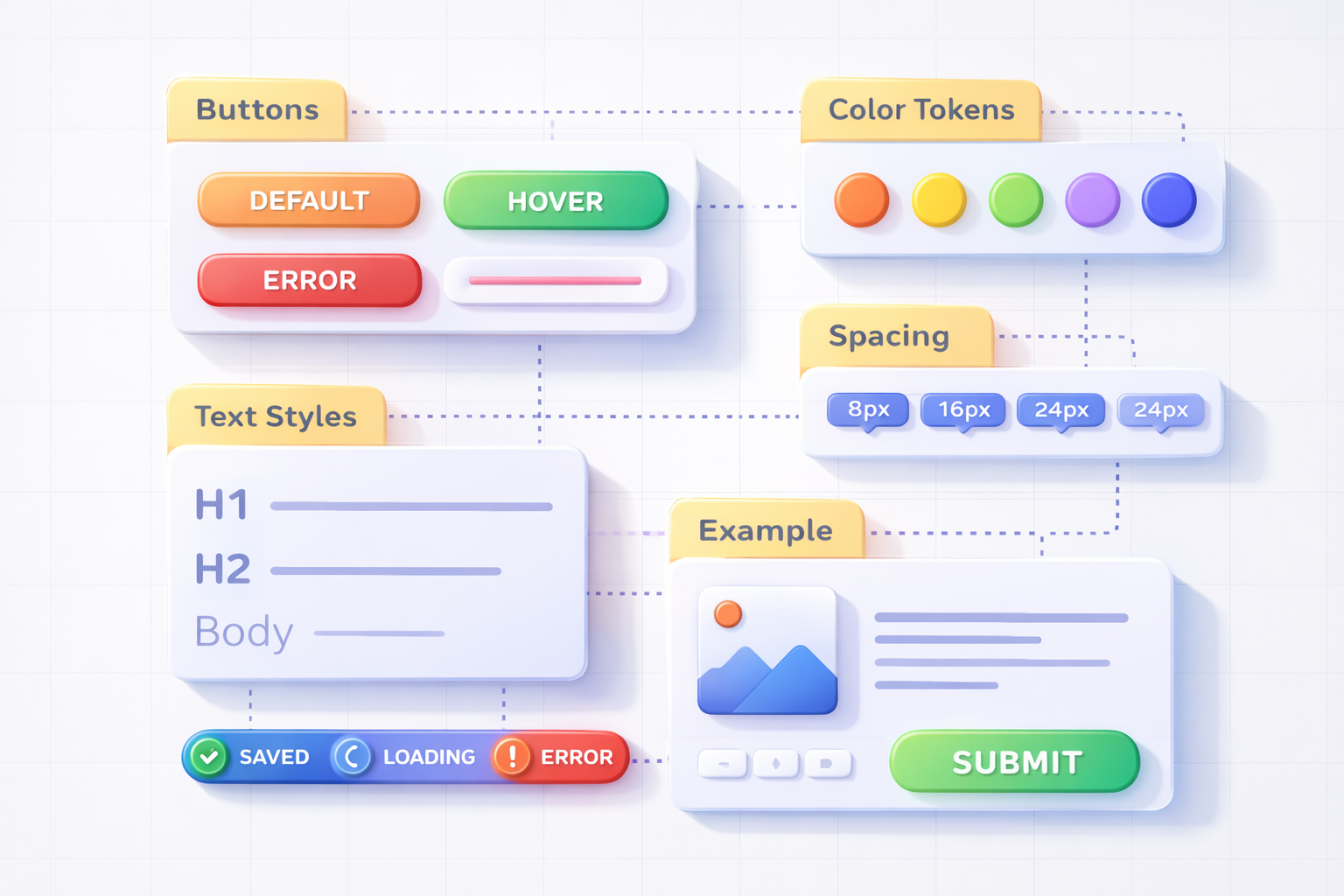 Ilustración Design Systems